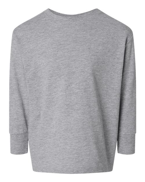 3302 - Toddler Fine Jersey Long Sleeve Tee - Rabbit Skins - Image 10