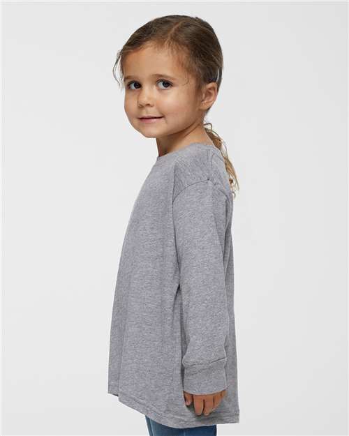 3302 - Toddler Fine Jersey Long Sleeve Tee - Rabbit Skins - Image 8