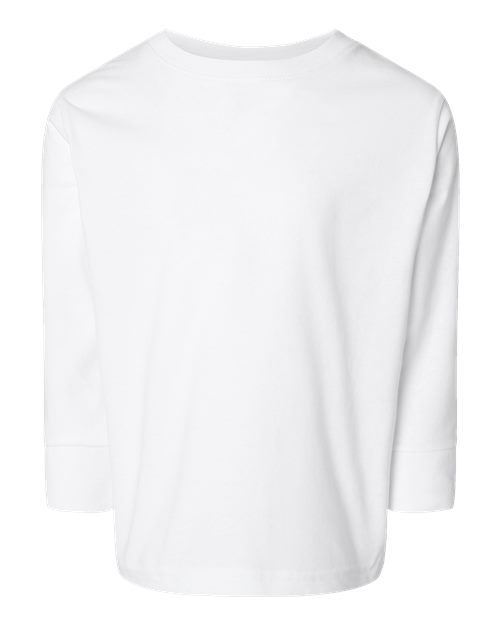 3302 - Toddler Fine Jersey Long Sleeve Tee - Rabbit Skins - Image 22