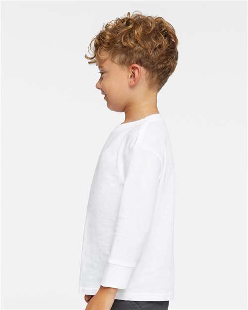 3302 - Toddler Fine Jersey Long Sleeve Tee - Rabbit Skins - Image 20