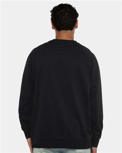 9000 - Unisex Laguna Raglan Crewneck Sweatshirt - Next Level - Image 2