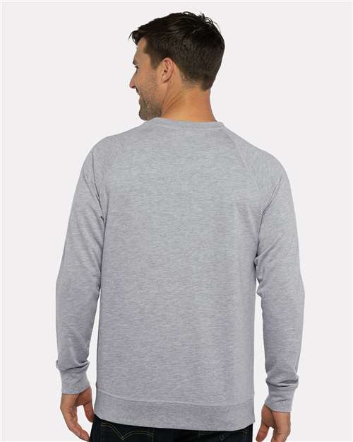 9000 - Unisex Laguna Raglan Crewneck Sweatshirt - Next Level - Image 11