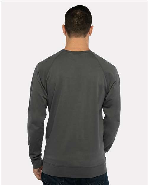 9000 - Unisex Laguna Raglan Crewneck Sweatshirt - Next Level - Image 16