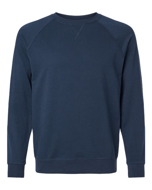 9000 - Unisex Laguna Raglan Crewneck Sweatshirt - Next Level - Image 22