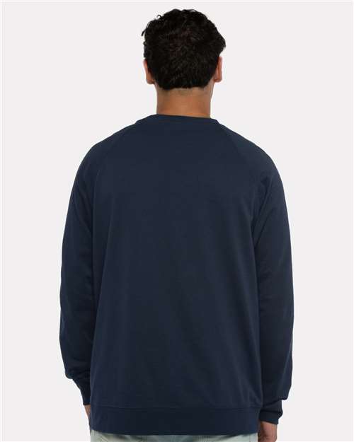 9000 - Unisex Laguna Raglan Crewneck Sweatshirt - Next Level - Image 21