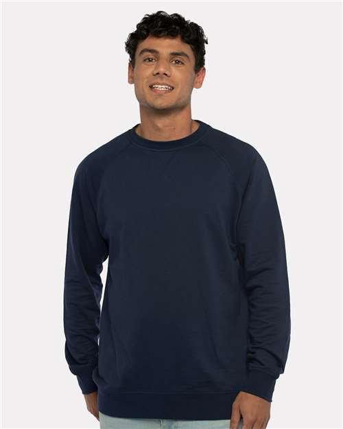 9000 - Unisex Laguna Raglan Crewneck Sweatshirt - Next Level - Image 20