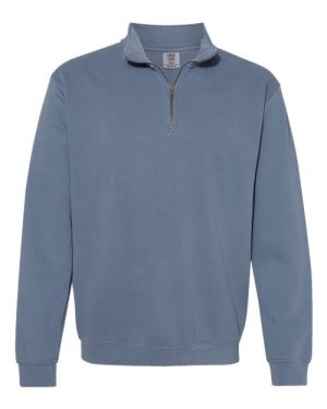 1580 - Unisex Garment-Dyed Quarter-Zip Sweatshirt - Comfort Colors