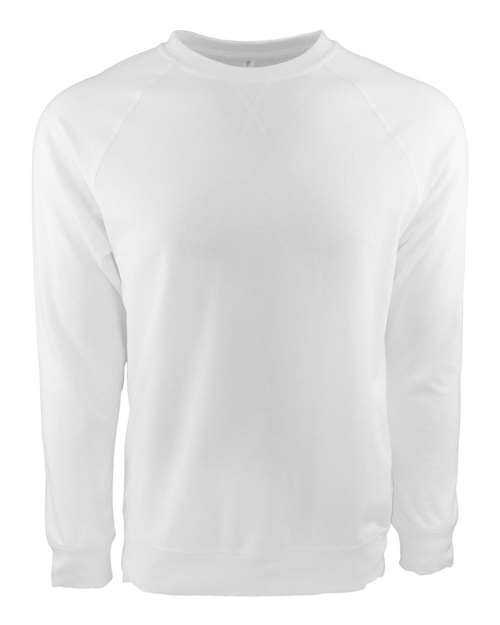9000 - Unisex Laguna Raglan Crewneck Sweatshirt - Next Level - Image 25