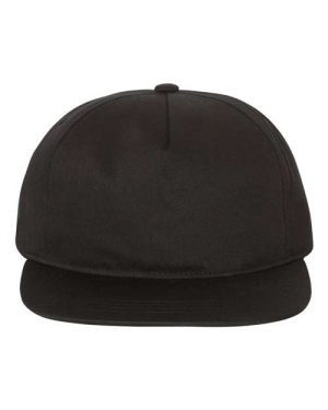 6502 - Lightly-Structured Five-Panel Snapback Cap - YP Classics