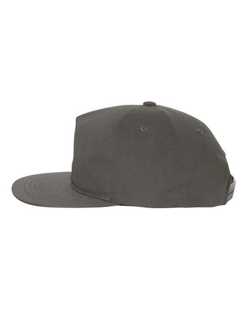 6502 - Lightly-Structured Five-Panel Snapback Cap - YP Classics - Image 6