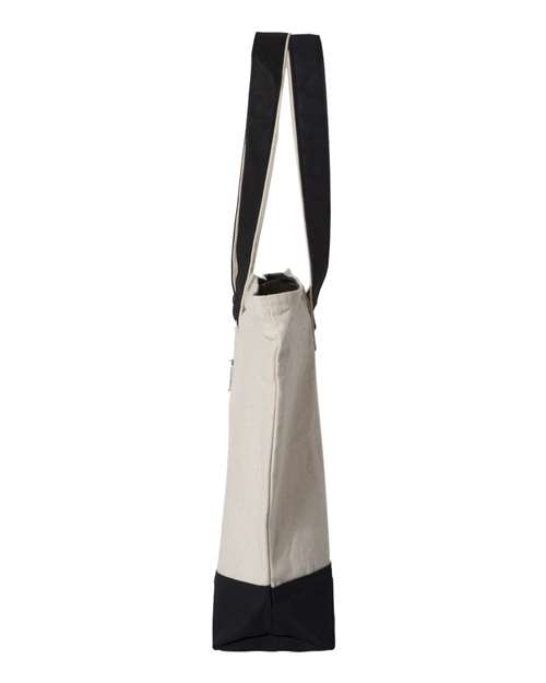 Q1300 - 19L Zippered Tot - Q-Tees - Image 3