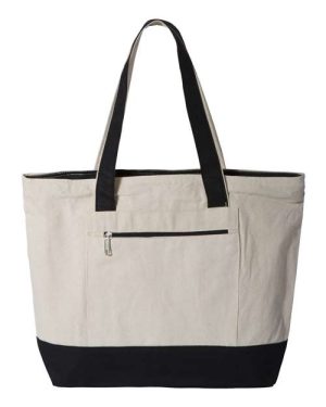 Q1300 - 19L Zippered Tot - Q-Tees
