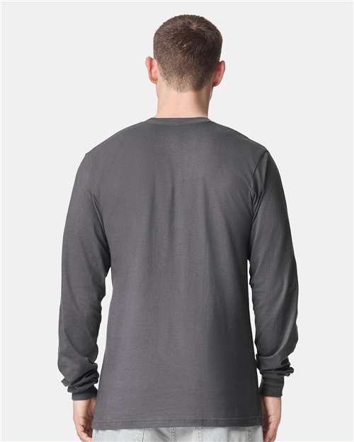 2007 - Unisex Fine Jersey Long Sleeve Tee - American Apparel - Image 3