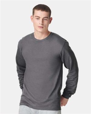 2007 - Unisex Fine Jersey Long Sleeve Tee - American Apparel