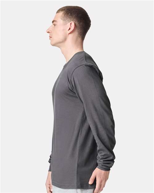 2007 - Unisex Fine Jersey Long Sleeve Tee - American Apparel - Image 2