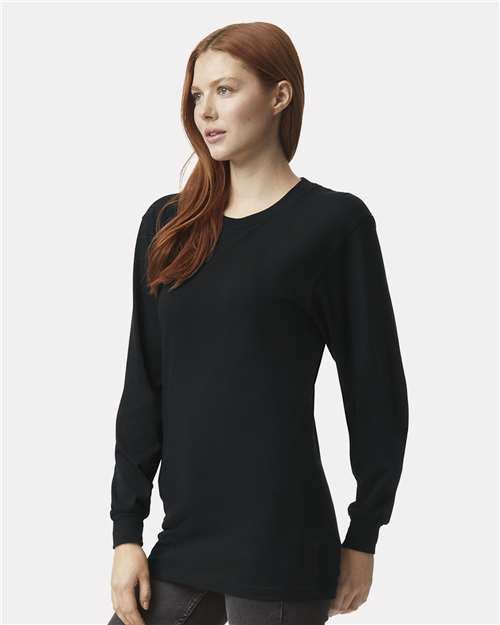 2007 - Unisex Fine Jersey Long Sleeve Tee - American Apparel - Image 8