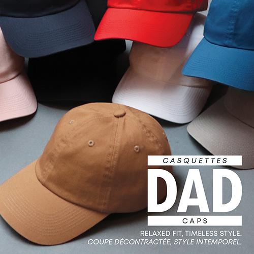 6D470M - Enzyme Washed Deluxe Chino Twill Dad Cap - AJM - Image 3