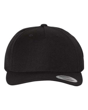 5789M - Premium Five-Panel Curved Bill Snapback Cap - YP Classics