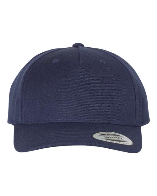 5789M - Premium Five-Panel Curved Bill Snapback Cap - YP Classics - Image 7