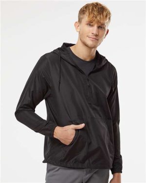 EXP54LWP - Unisex Lightweight Quarter-Zip Windbreaker Pullover Jacket - EXP54LWP - Independent Trading Co.