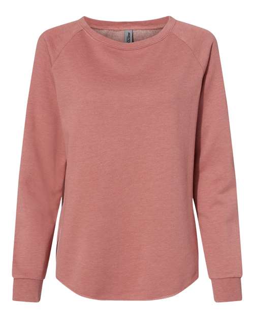 PRM2000 - Women's California Wave Wash Crewneck Sweatshirt - Independent Trading Co. - Image 10