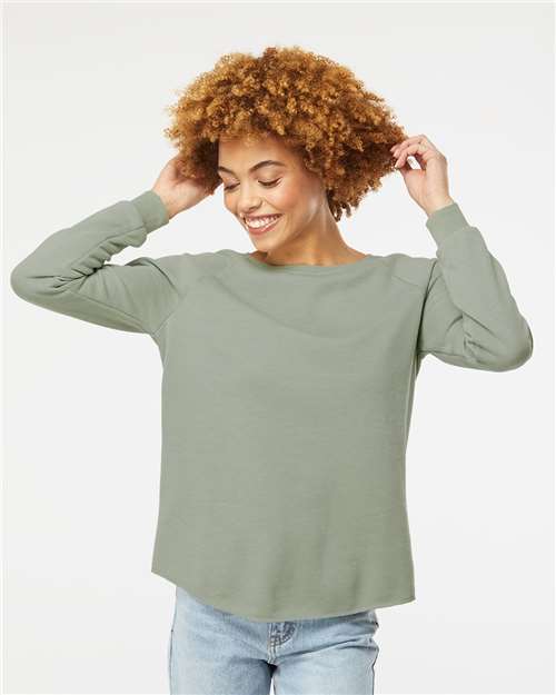 PRM2000 - Women's California Wave Wash Crewneck Sweatshirt - Independent Trading Co. - Image 13