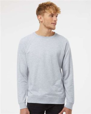 SS1000C - Unisex Icon Lightweight Loopback Terry Crewneck Sweatshirt - Independent Trading Co.