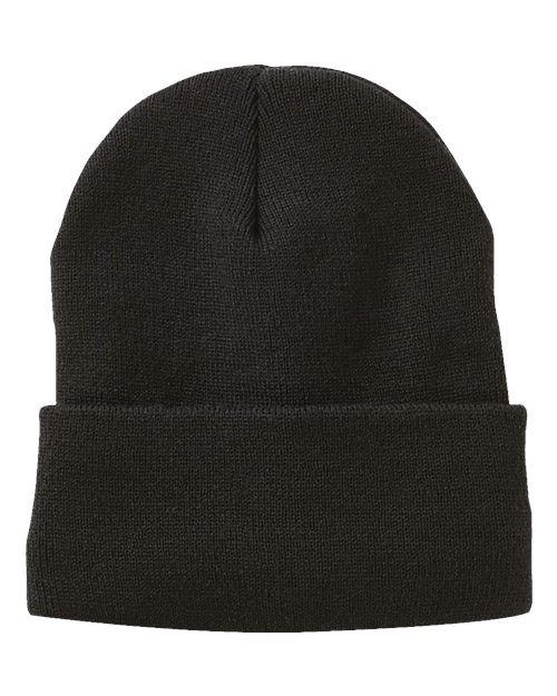 SP12SL - 12" Sherpa Lined Cuffed Beanie - Sportsman