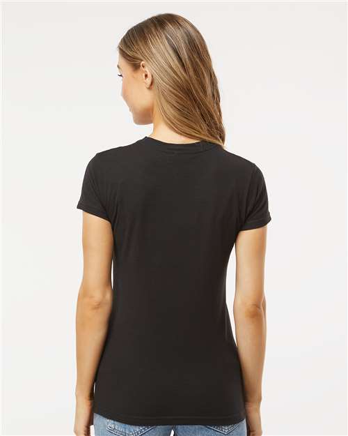 4513 - Women's Fine Jersey T-Shirt - M&O - Image 3