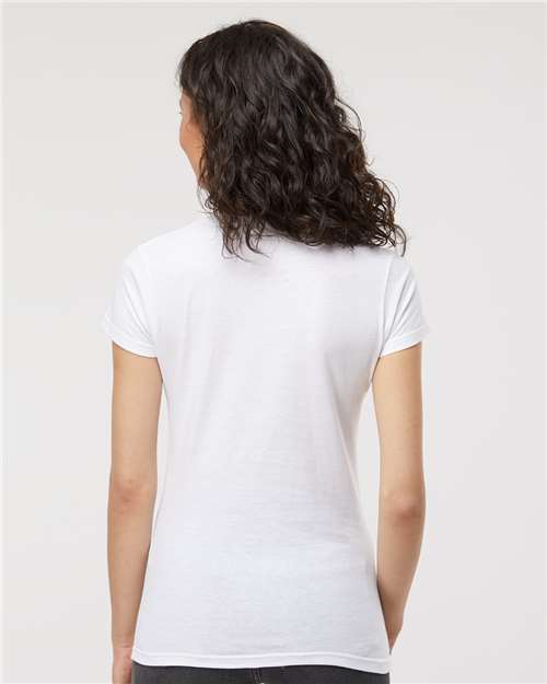 4513 - Women's Fine Jersey T-Shirt - M&O - Image 15