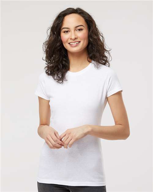4513 - Women's Fine Jersey T-Shirt - M&O - Image 13