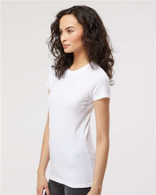 4513 - Women's Fine Jersey T-Shirt - M&O - Image 14