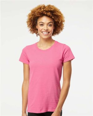 4810 - Women's Gold Soft Touch T-Shirt - M&O
