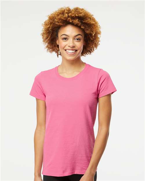 4810 - Women's Gold Soft Touch T-Shirt - M&O