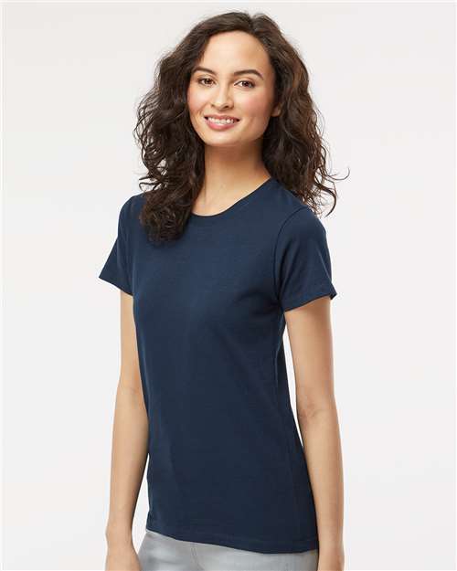 4810 - Women's Gold Soft Touch T-Shirt - M&O - Image 20