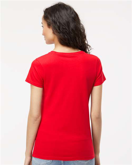 4810 - Women's Gold Soft Touch T-Shirt - M&O - Image 27