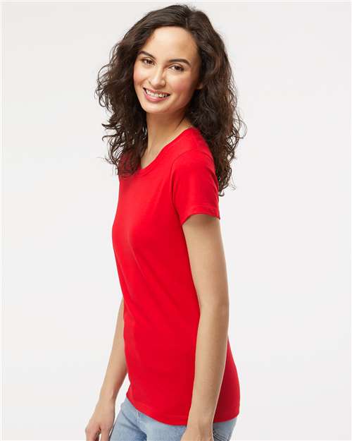 4810 - Women's Gold Soft Touch T-Shirt - M&O - Image 26