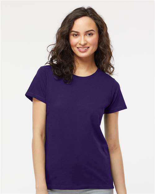 4810 - Women's Gold Soft Touch T-Shirt - M&O - Image 49
