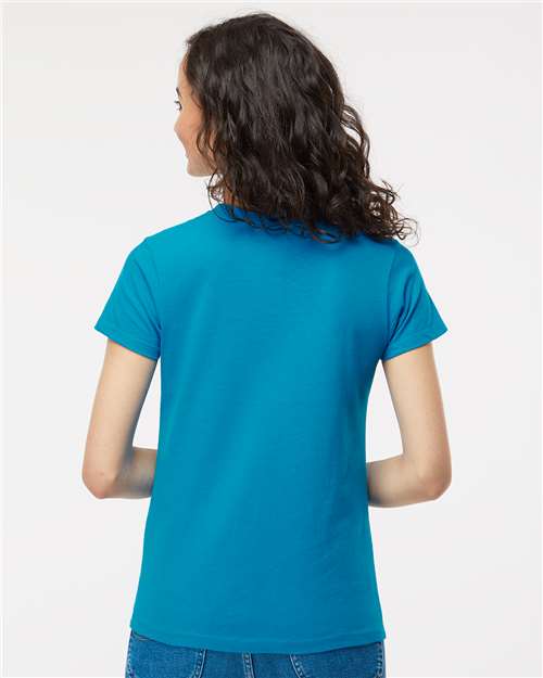 4810 - Women's Gold Soft Touch T-Shirt - M&O - Image 62
