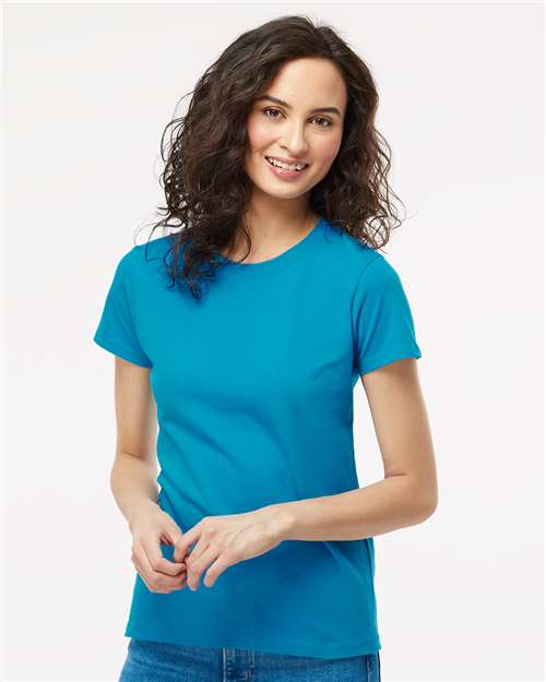 4810 - Women's Gold Soft Touch T-Shirt - M&O - Image 60