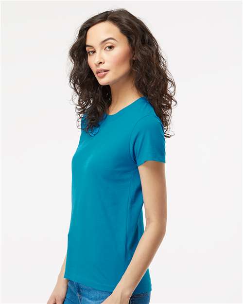 4810 - Women's Gold Soft Touch T-Shirt - M&O - Image 61