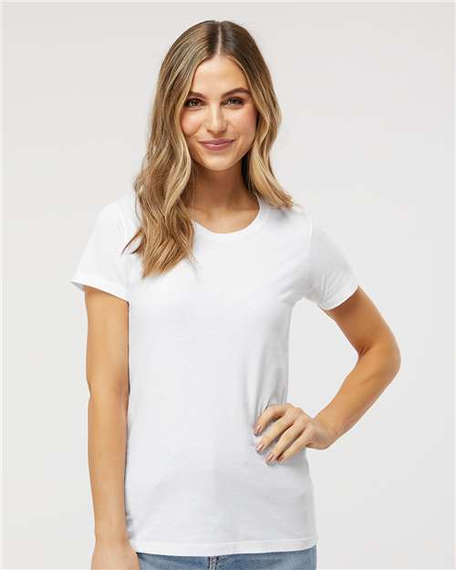 4810 - Women's Gold Soft Touch T-Shirt - M&O - Image 66