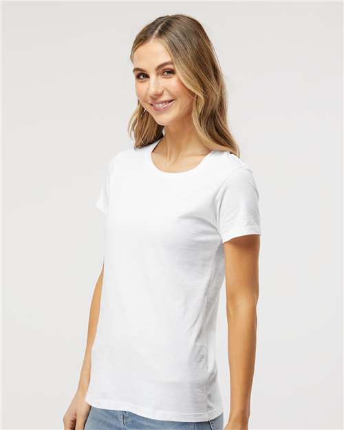 4810 - Women's Gold Soft Touch T-Shirt - M&O - Image 67