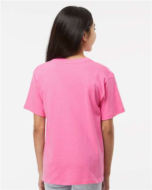 4850 - Youth Gold Soft Touch T-Shirt - M&O - Image 3