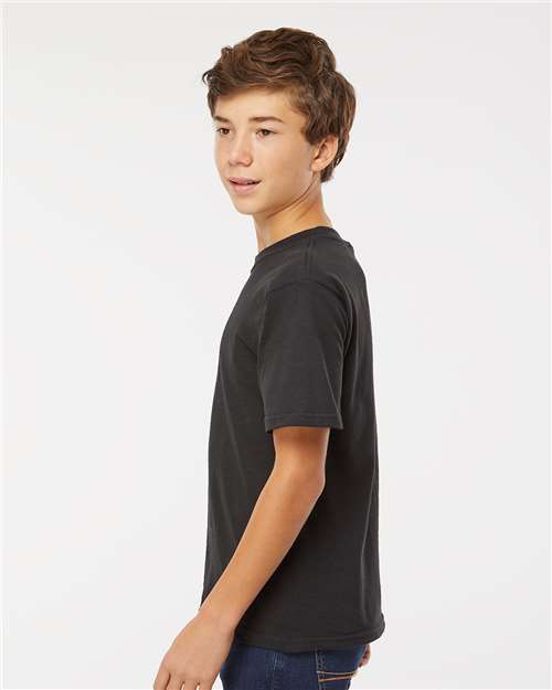 4850 - Youth Gold Soft Touch T-Shirt - M&O - Image 8