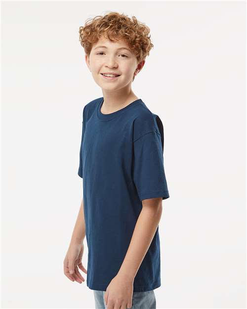 4850 - Youth Gold Soft Touch T-Shirt - M&O - Image 44