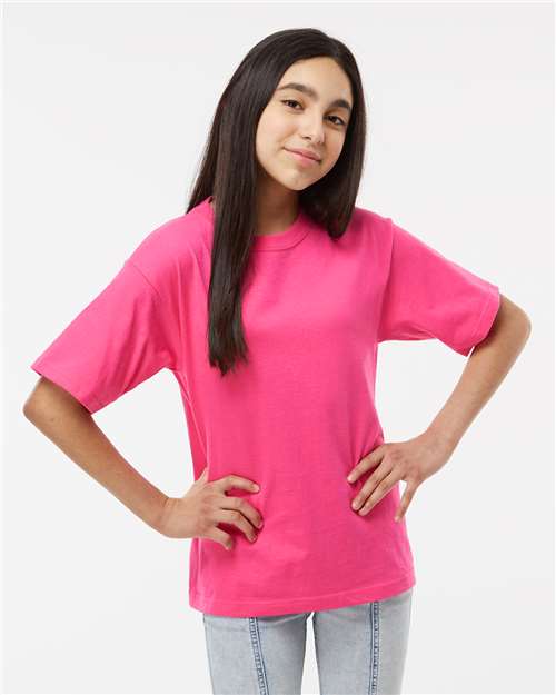 4850 - Youth Gold Soft Touch T-Shirt - M&O - Image 121