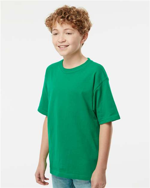 4850 - Youth Gold Soft Touch T-Shirt - M&O - Image 62
