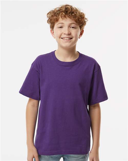4850 - Youth Gold Soft Touch T-Shirt - M&O - Image 187