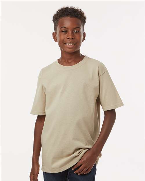 4850 - Youth Gold Soft Touch T-Shirt - M&O - Image 199